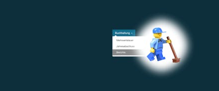 Header Lego Navigation Buchhaltung